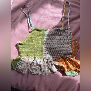 Floral Crop Top Size L